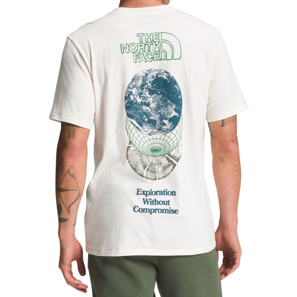 The North Face 100% Cotton Earth Day T-Shirt Men's Tee - Picture 1 of 7